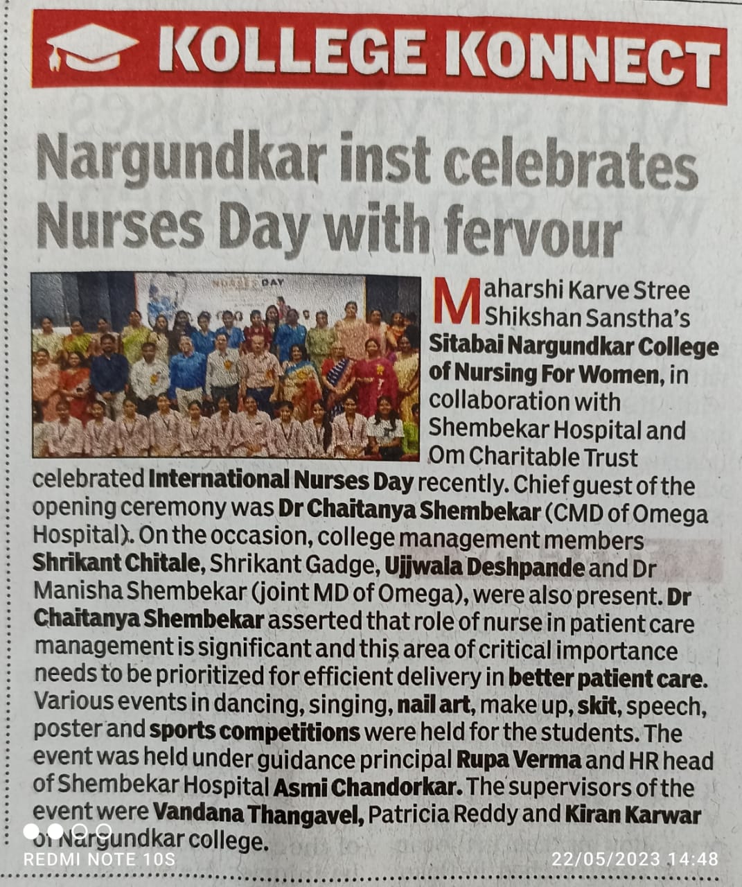 International Nurses Day News ToI